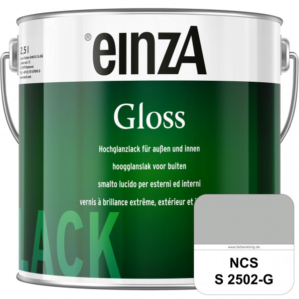 einzA Gloss (NCS S 2502-G) Hochwertiger Alkydharzlack in Premium-Qualität, hochglänzend.