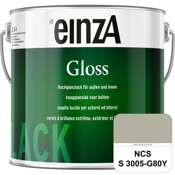 einzA Gloss (NCS S 3005-G80Y) Hochwertiger Alkydharzlack in Premium-Qualität, hochglänzend.