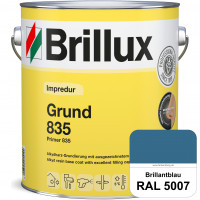Impredur Grund 835 (RAL 5007 Brillantblau) Grundierung für Laub- und Nadelholz wie Fenstern, Türen e