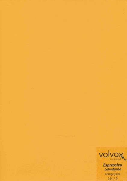 Volvox Espressivo Lehmfarbe (Orange Juice)
