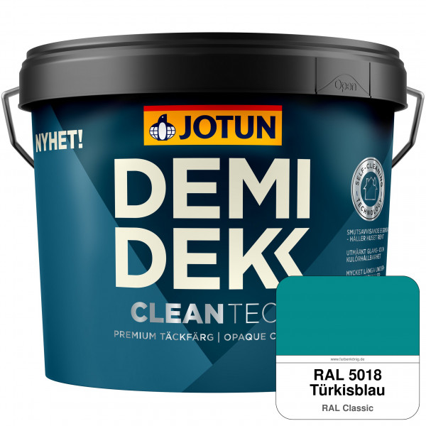 DEMIDEKK Cleantech (ehemals Demidekk Optimal, Demidekk Ultimate Täckfärg) - Deckende Holzfarbe für A