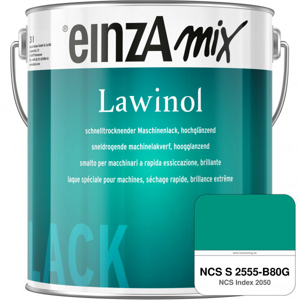 einzA Lawinol hochglänzend (NCS S 2555-B80G)