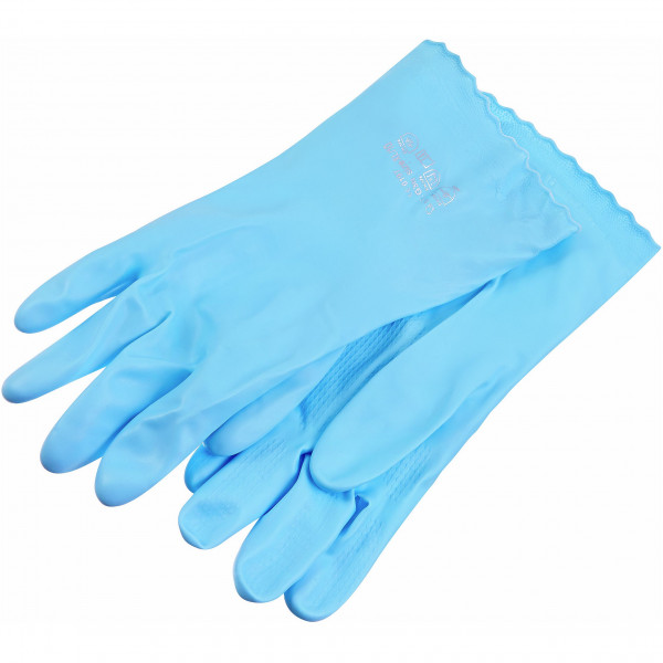 Vinyl-Schutzhandschuh, blau
