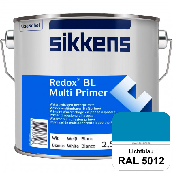 Redox BL Multi Primer (RAL 5012 Lichtblau) Wasserbasierter Universalprimer und Korrosionsschutz (inn