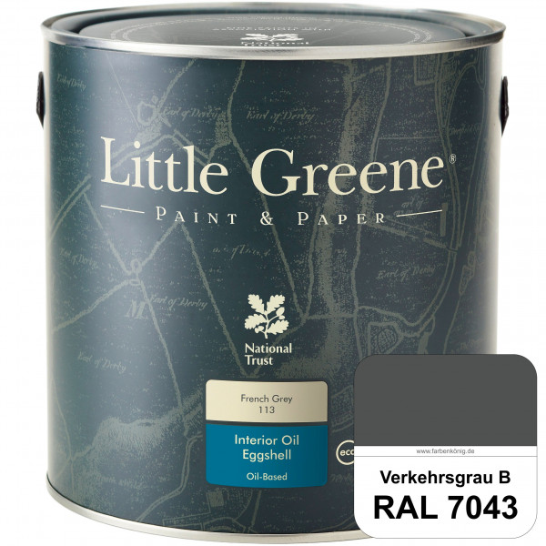 Interior Oil Eggshell (RAL 7043 Verkehrsgrau B)