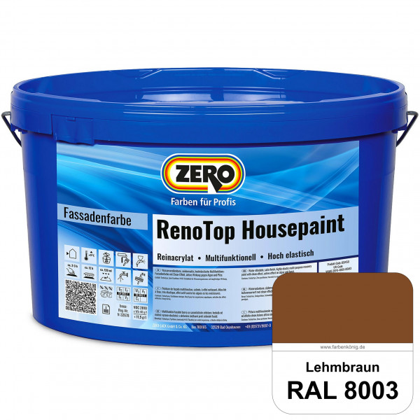 RenoTop Housepaint (RAL 8003 Lehmbraun)