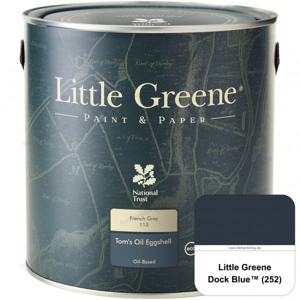 Tom's Oil Eggshell (252 Dock Blue)