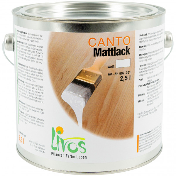 CANTO Mattlack Nr. 692 (seidenmatt) - englisch rot