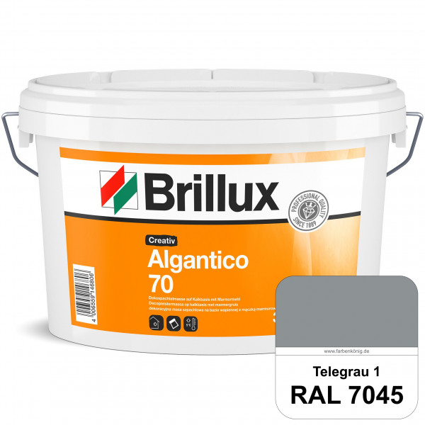 Creativ Algantico 70 (RAL 7045 Telegrau 1) Dekospachtelmasse auf Kalkbasis, zur Oberflächengestaltun