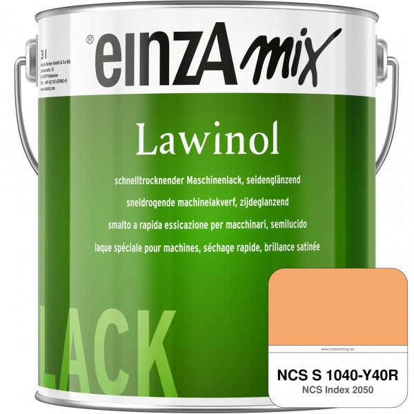 einzA Lawinol seidenglänzend (NCS S 1040-Y40R)