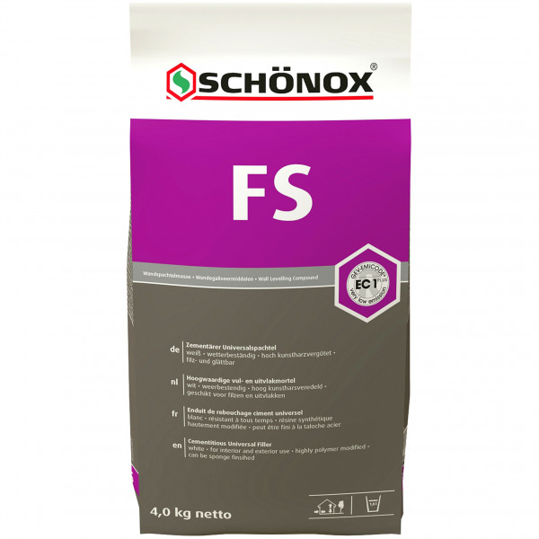 SCHÖNOX® FS - Füll, Fleck- & Flächenspachtel