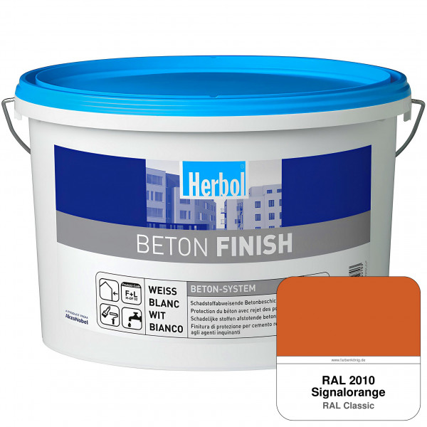 Beton Finish (RAL 2010 Signalorange)