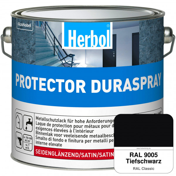 Protector Duraspray (RAL 9005 Tiefschwarz)