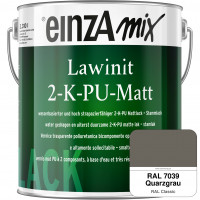einzA Lawinit 2-K-PU Matt Stammlack (RAL 7039 Quarzgrau)