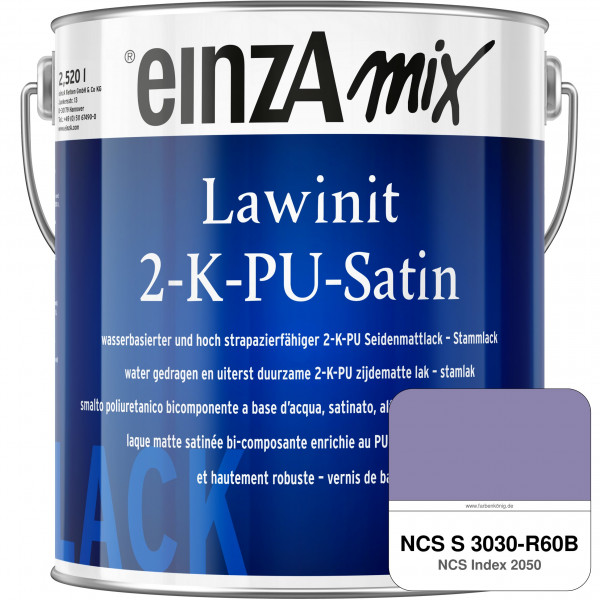 einzA Lawinit 2-K-PU Satin Stammlack (NCS S 3030-R60B)