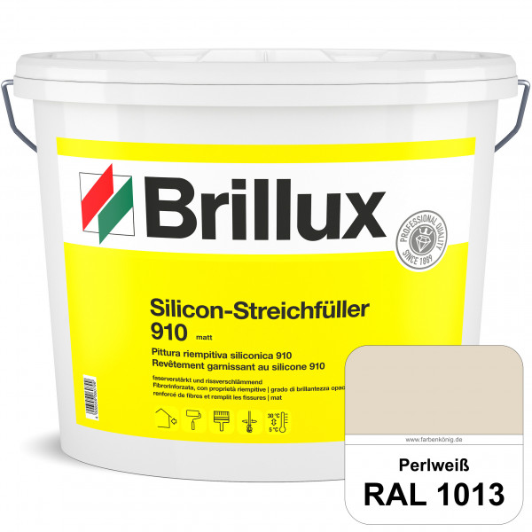 Silicon-Streichfüller 910 (RAL 1013 Perlweiß) Optischen Egalisierung von z.B. Strukturunterschieden