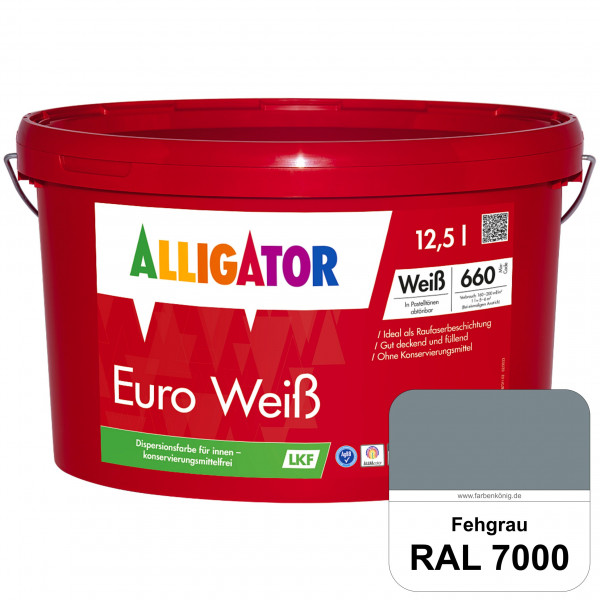 Euro Weiß LKF (RAL 7000 Fehgrau)