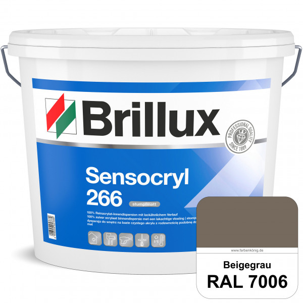 Sensocryl ELF 266 (RAL 7006 Beigegrau) stumpfmatte hochwertige Reinacrylat-Innendispersion für Artzp