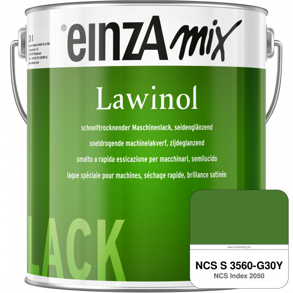 einzA Lawinol seidenglänzend (NCS S 3560-G30Y)