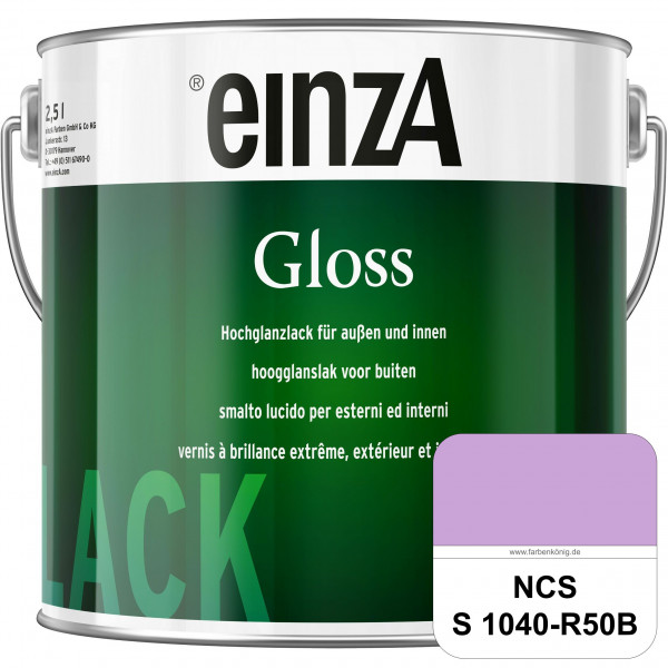 einzA Gloss (NCS S 1040-R50B) Hochwertiger Alkydharzlack in Premium-Qualität, hochglänzend.