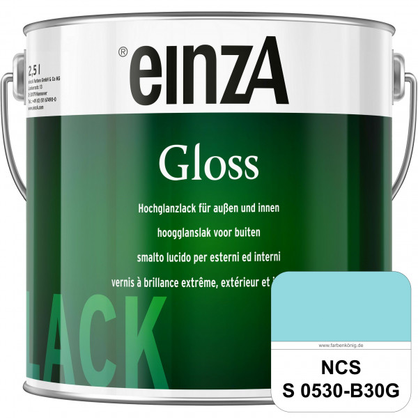 einzA Gloss (NCS S 0530-B30G) Hochwertiger Alkydharzlack in Premium-Qualität, hochglänzend.