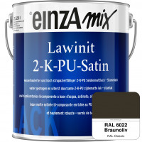 einzA Lawinit 2-K-PU Satin Stammlack (RAL 6022 Braunoliv)