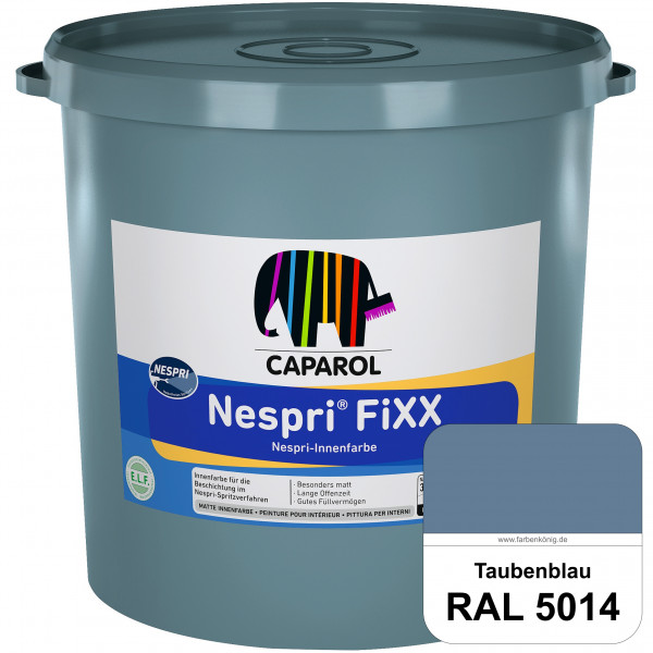 Nespri® FiXX (RAL 5014 Taubenblau) Spezielle Innenfarbe für die rationelle Beschichtung im Nespri-Sp