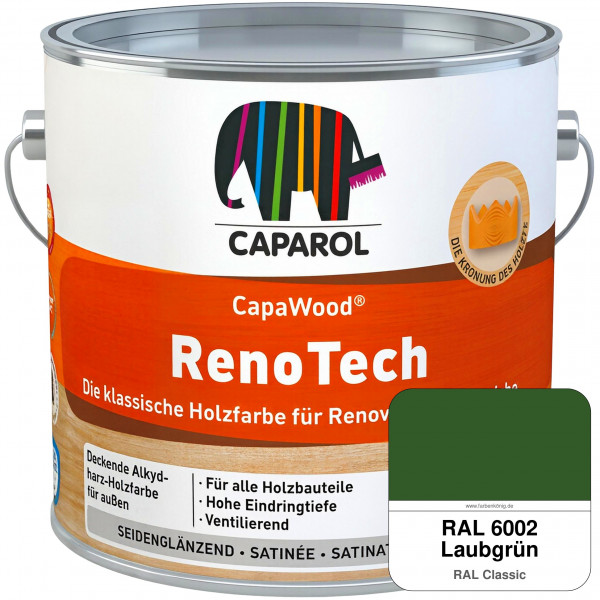 CapaWood® RenoTech (RAL 6002 Laubgrün) - ersetzt Capadur RenoTech