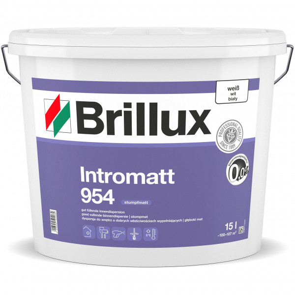 Brillux Intromatt 954 (Altweiß ) - ehemal Malerweiß ELF 956