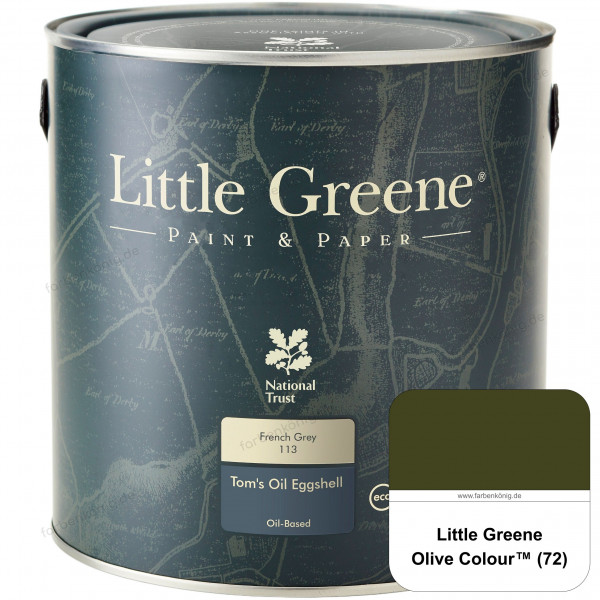 Tom's Oil Eggshell (72 Olive Colour)