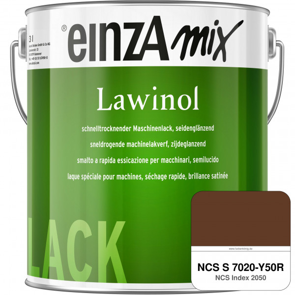 einzA Lawinol seidenglänzend (NCS S 7020-Y50R)