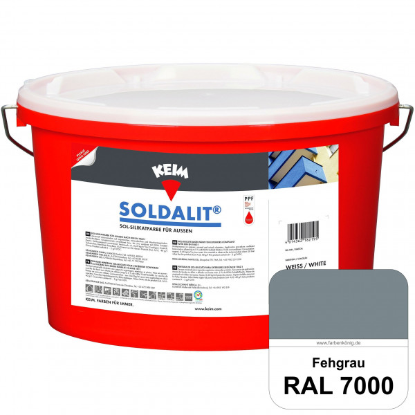 KEIM Soldalit® (RAL 7000 Fehgrau)