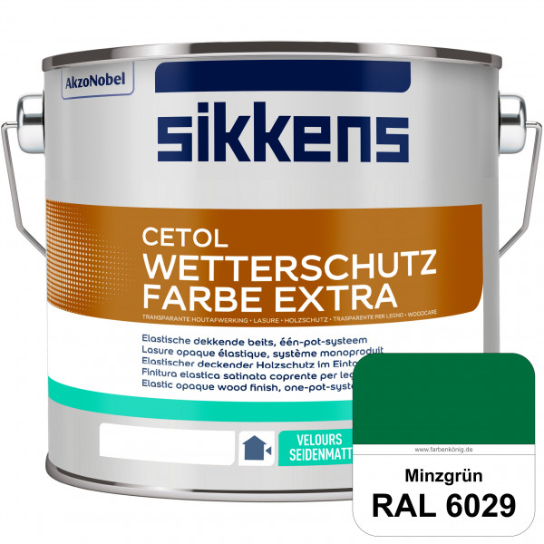 Cetol Wetterschutzfarbe Extra (RAL 6029 Minzgrün)