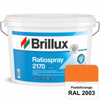 Ratiospray 2170 (RAL 2003 Pastellorange) wasserbasierter, seidenmatter & farbtonbeständiger Allround