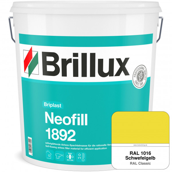 Briplast Neofill 1892 (RAL 1016 Schwefelgelb)