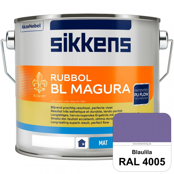 Rubbol BL Magura (RAL 4005 Blaulila) matter PU-Lack (wasserbasiert) innen & außen