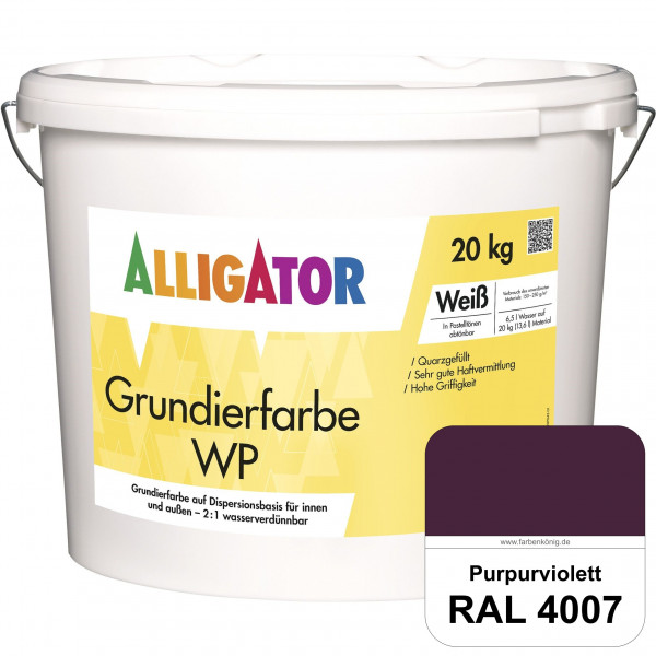 Grundierfarbe WP (RAL 4007 Purpurviolett)