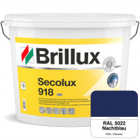 Secolux 918 TSR-Formel (RAL 5022 Nachtblau) für den Einsatz auf WDVS - ehemals Silicon-Fassadenfarbe