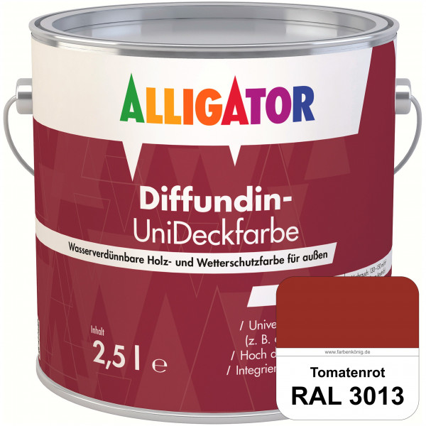 ALLIGATOR Diffundin-UniDeckfarbe (RAL 3013 Tomatenrot)