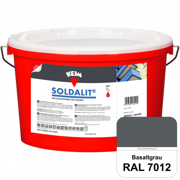 KEIM Soldalit® (RAL 7012 Basaltgrau)