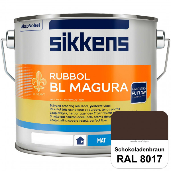 Rubbol BL Magura (RAL 8017 Schokoladenbraun) matter PU-Lack (wasserbasiert) innen & außen