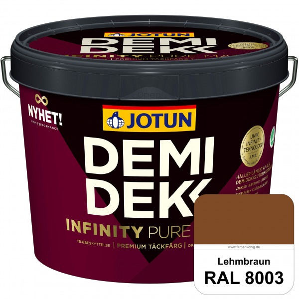 DEMIDEKK Infinity Pure Mat (RAL 8003 Lehmbraun) - ersetzt Demidekk Ultimate Helmatt