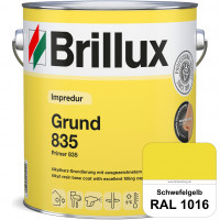 Impredur Grund 835 (RAL 1016 Schwefelgelb) Grundierung für Laub- und Nadelholz wie Fenstern, Türen e