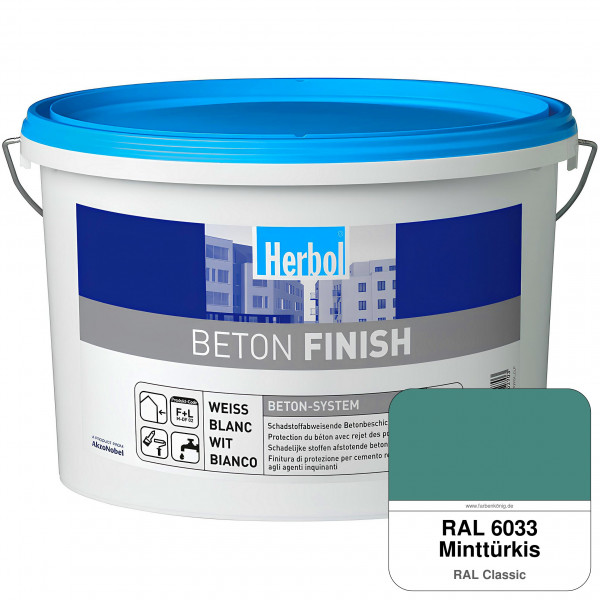 Beton Finish (RAL 6033 Minttürkis)