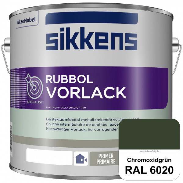 Rubbol Vorlack (RAL 6020 Chromoxidgrün) Aromatenfreier Vorlack der Spitzenklasse (außen & innen)