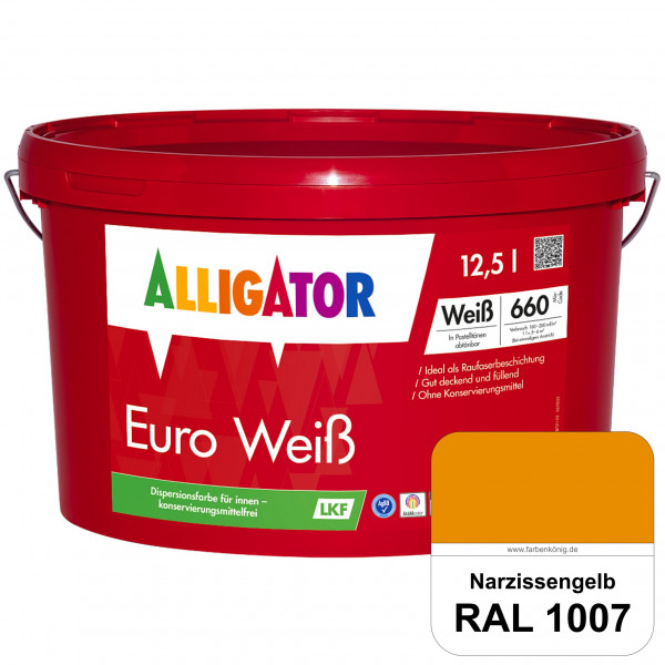 Euro Weiß LKF (RAL 1007 Narzissengelb)
