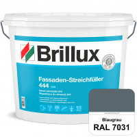 Fassaden-Streichfüller 444 (RAL 7031 Blaugrau) Faserverstärkter Streichfüller mit rissverschlämmende