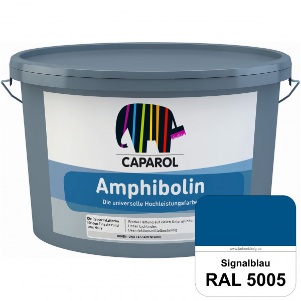 Amphibolin (RAL 5005 Signalblau) Universalfarbe auf Reinacrylbasis innen & außen