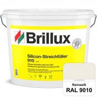 Silicon-Streichfüller 910 (RAL 9010 Reinweiß) Optischen Egalisierung von z.B. Strukturunterschieden 