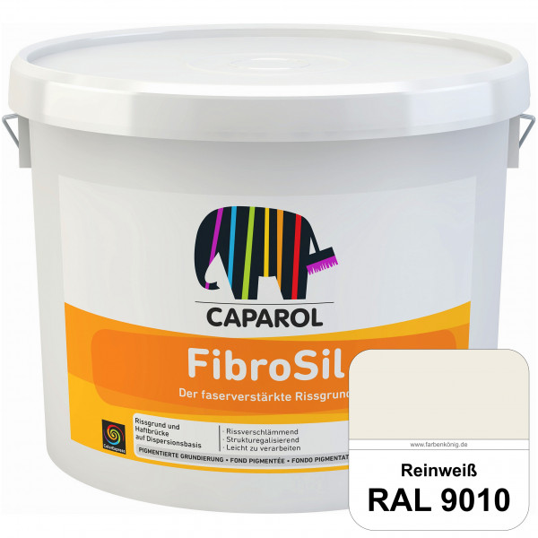 FibroSil (RAL 9010 Reinweiß) der faserverstärkte Rissgrund